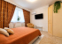 Кровать в номере 5 в Loft Studio Носовихинское шоссе