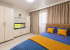 Спальная зона в апартаментах 4 в Loft Studio