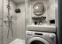 Стиральная машина в номере Studio Suite в Prive Luna